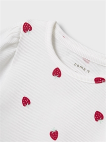 NAME IT T-shirt Jillie Bright White